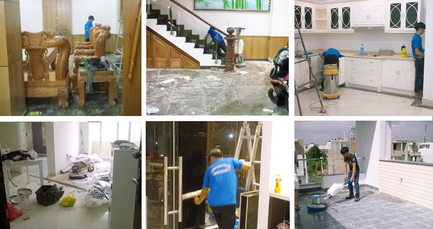 Dịch vụ vệ sinh nhà cửa ở quận Gò Vấp